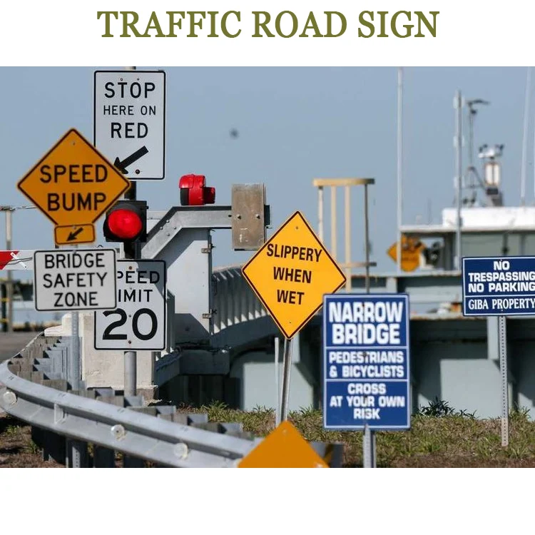 Factory Customized reflective No Parking aluminum metal sign informative traffic warning sign for road safety