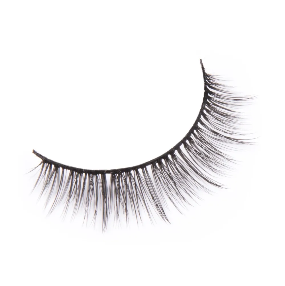 

3D Faux Mink Double-Layered Silk Lashes Synthetic Fake Eyelash Wholesale