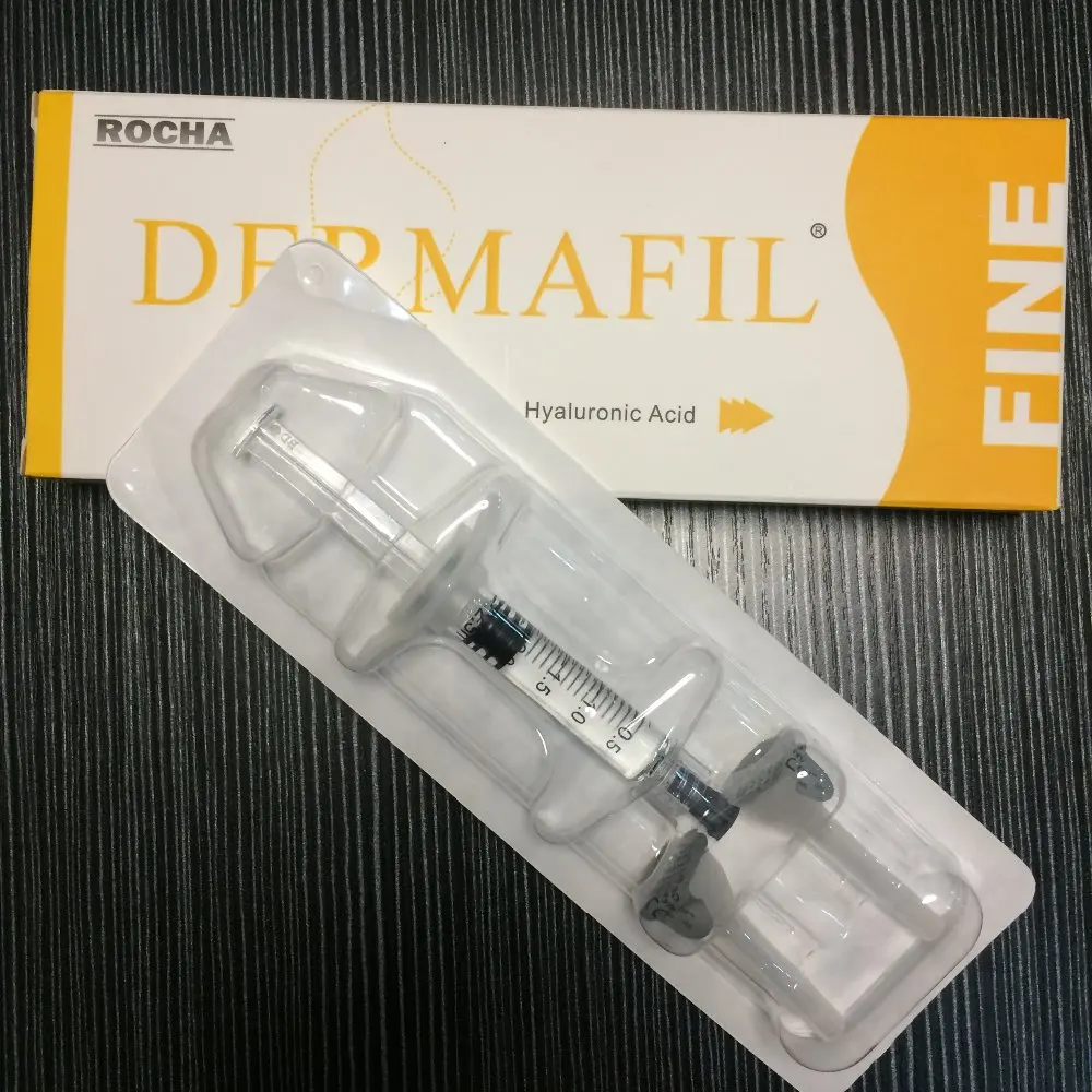 

best Dermafil dermal filler for lip 2ml injection, Transparent