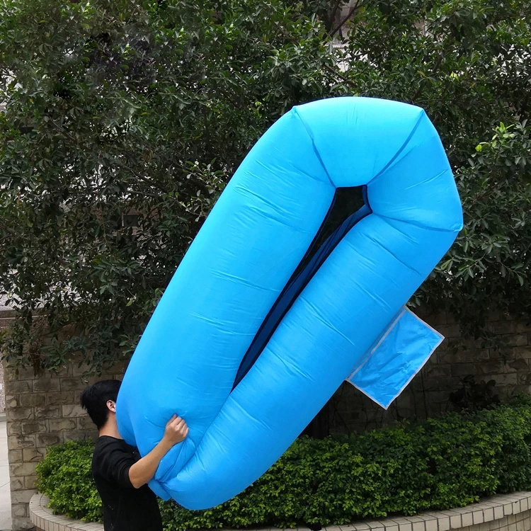 2018 New Design Inflatable Air Sleeping Bag Bed Beach Sofa,Most