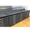 CX082 Double Rows Sloping Drawer Stone Tile Display Rack