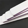 White nail file 120 white square shape nail file zebra nail files 100180 professional