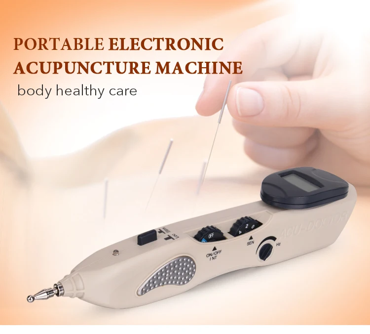 2 In 1 Electric Acupuncture Pen Back/Knee Pain Relief Acupuncture
