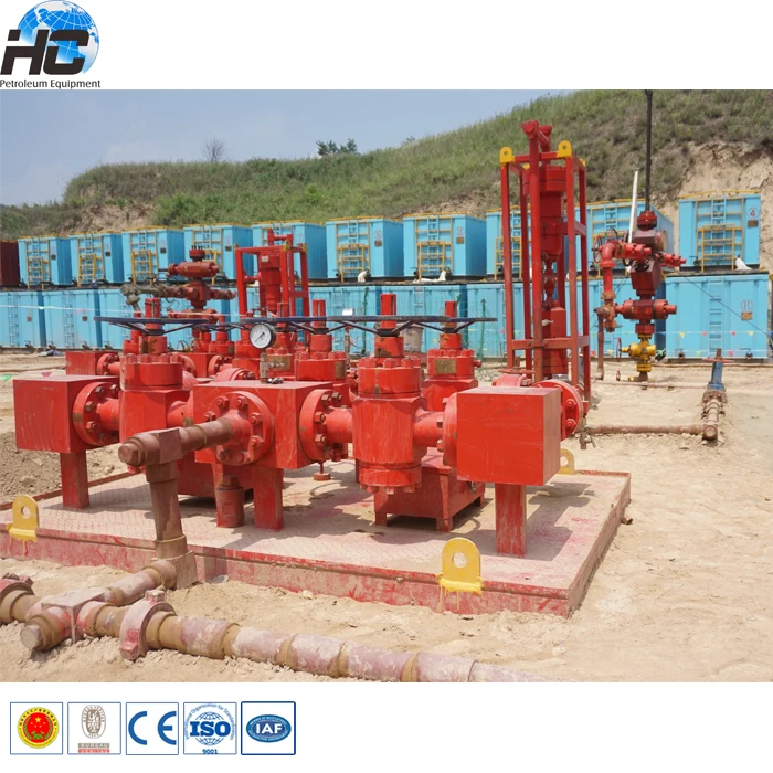 Api 16c Oil Well Control Choke And Kill Manifold / Hydraulic Manifold