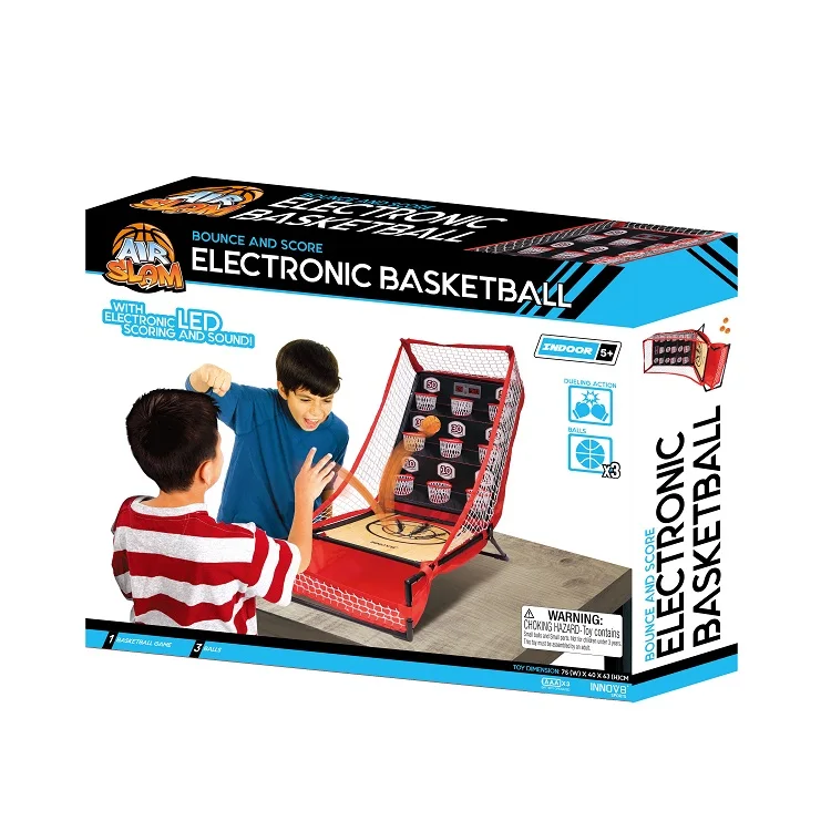 
China Factory Exciting Game Indoor Basketball Games Electronic Basketball Toy For Kids 