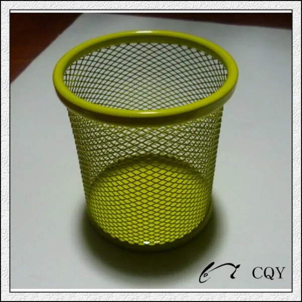 mesh pencil cup silver mesh pencil cup silver