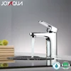 Deck mounted brass bathroom basin faucet sanitary ware