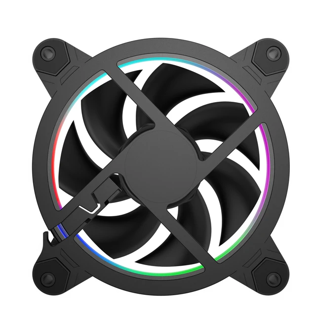 120mm 12v Desktop Computer Case Fan Case Gaming Cooling Fan Rgb Led