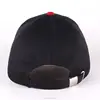 Unisex 100%cotton Red Yellow Camo 6 Panel With 3 D Embroidery Blank Custom Baseball Cap Without Logo