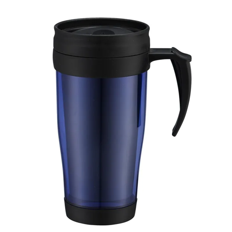 2019 Hot Sales Double Wall Cheap Plastic Insulated Plastic Travel Mug