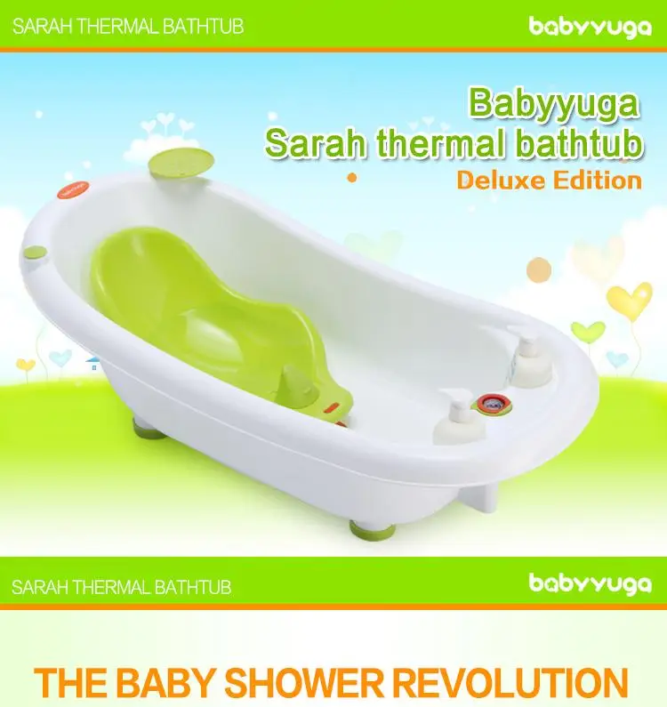 Temperature Sensing Baby Bathtub,Plastic Sitting Bathtub Buy Bathtub