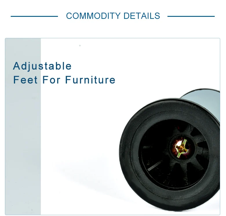 Universal Chrome Screw Feet Furniture Feet Sofa Leg Support Cabinet Chair Couch VT-03.120