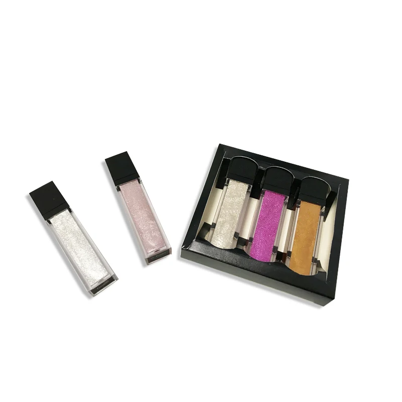 

Custom liquid lipgloss set private label cosmetics lipstick kit