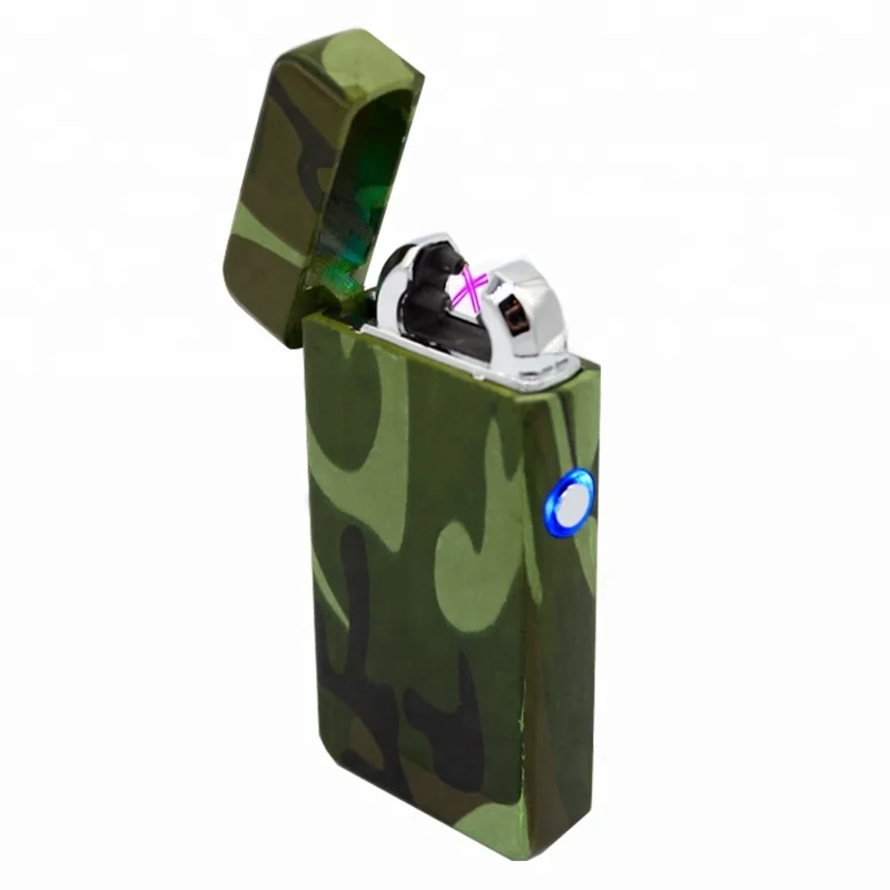 

Newest electric USB cigarette lighter double arc windproof lighter wholesales from china, N/a