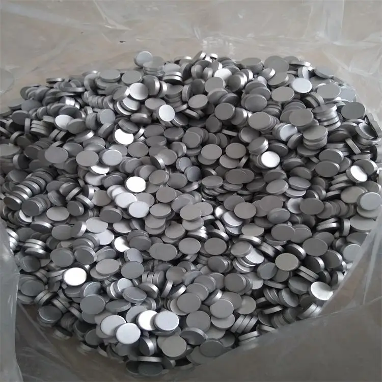 
Raw material smooth aluminium slugs for lipstick tube 