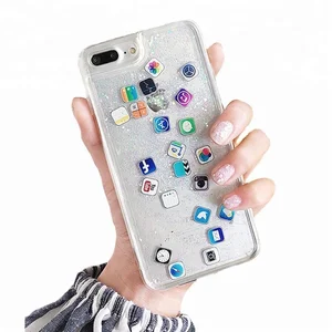 Creative iOS Icon App Quicksand Phone Cover