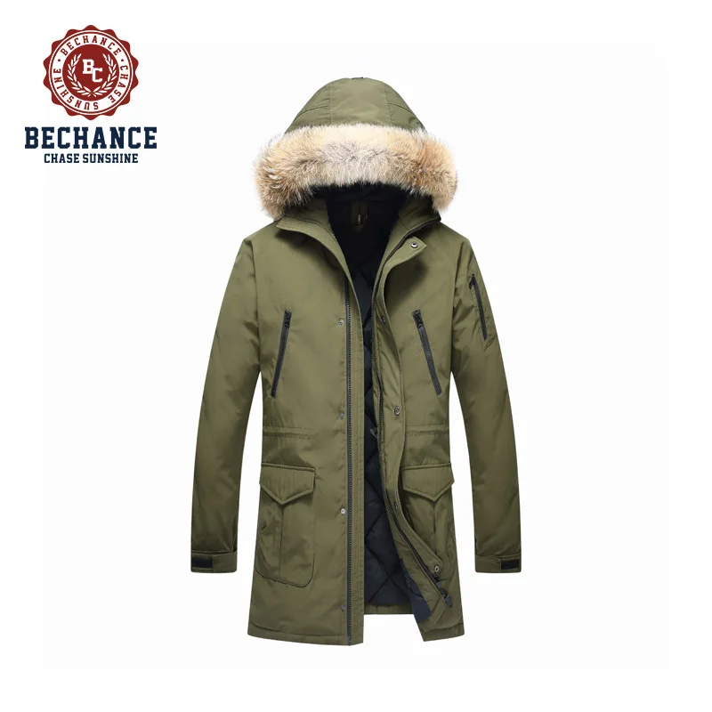 

overcoat warm winter fur long mens lining outdoor down hooded parka jacket