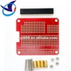 Red DIY Proto HAT Shield for Raspberry Pi 3 and Raspberry Pi 2 Model B / B+ / A+