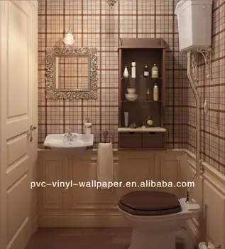 Nonwoven Wallpaper Waterproof Bathroom Wall Covering Panels Natur Nonwoven Wallpaper Waterproof Bathroom