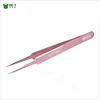 High Quality False Volume Eyelash Applicator Make Up Tools Stainless Steel Rose Gold Eyelash Tweezers