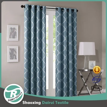 Cheap Medical Office Woven Print Dimout Curtain Lining Fabric