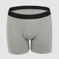 

Manufacturer hot sell wholesale underwear cotton breathable soft plus size custom men's briefs & boxers