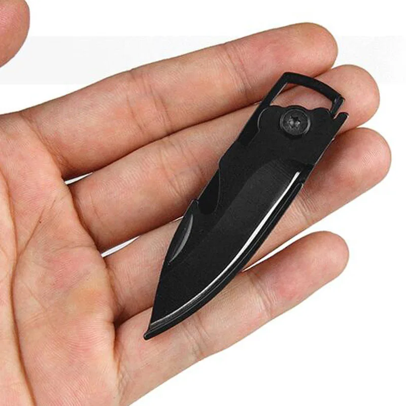 

EDC gadget outdoor folding multi function keychain portable tool convenient bottle opener, As shown