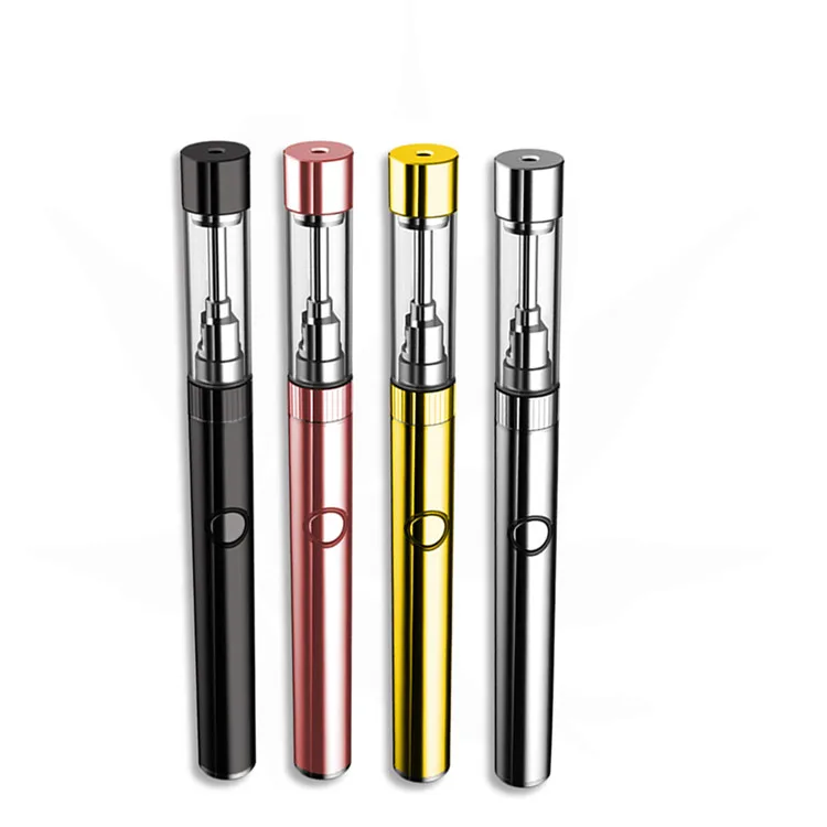 Empty Disposable Glass Tank Vape Pen 510 Thread Ceramic Coil No Wick ...