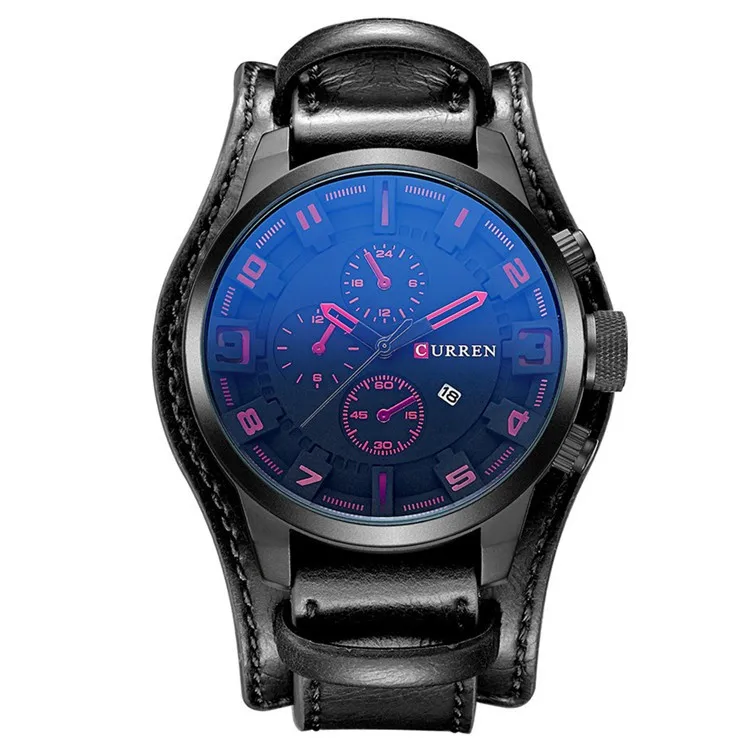 

Hot Sale Relogio Curren 8225 Quartz Watches Men Fashion Luxury Brand Curren Watch Men, 5color for you choose