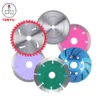 hot sell laser weld circular disc cutter tools diamond tct saw blade for wood dry wet cutting stone granite marble concrete