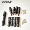 TUV Approval IP67 PC Material MC4 Solar Panel Connector PV Cable connectors for Solar cable 2.5mm2 4mm2 6mm2 connection