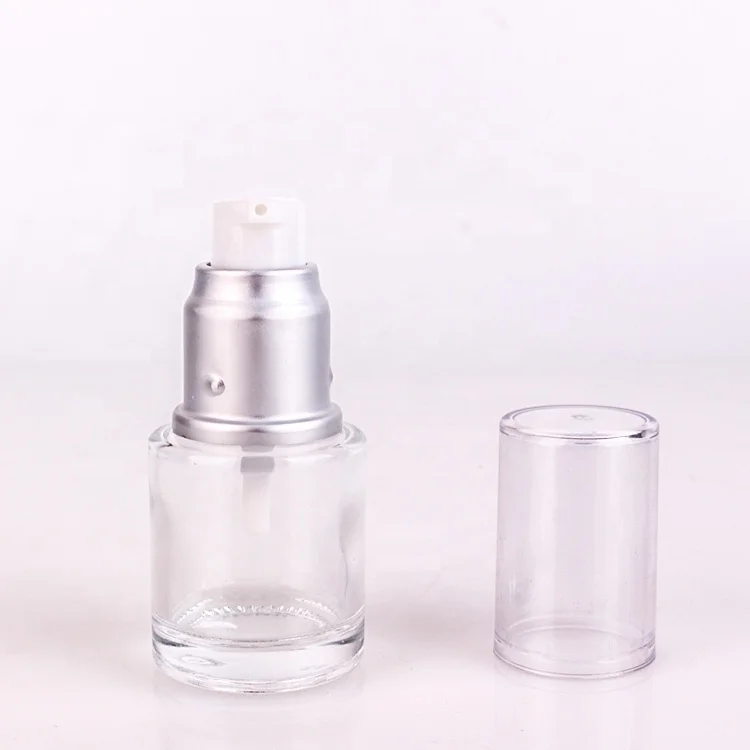 
50ml 100ml glass lotion bottles body lotion glass bottles with sprayer 