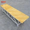 Industrial construction translucent artificial marble stone acrylic solid surface sheet