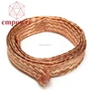 Cheap Price 10mm Electrical Flat Shield Bare Wire Cable Flexible Copper Busbar