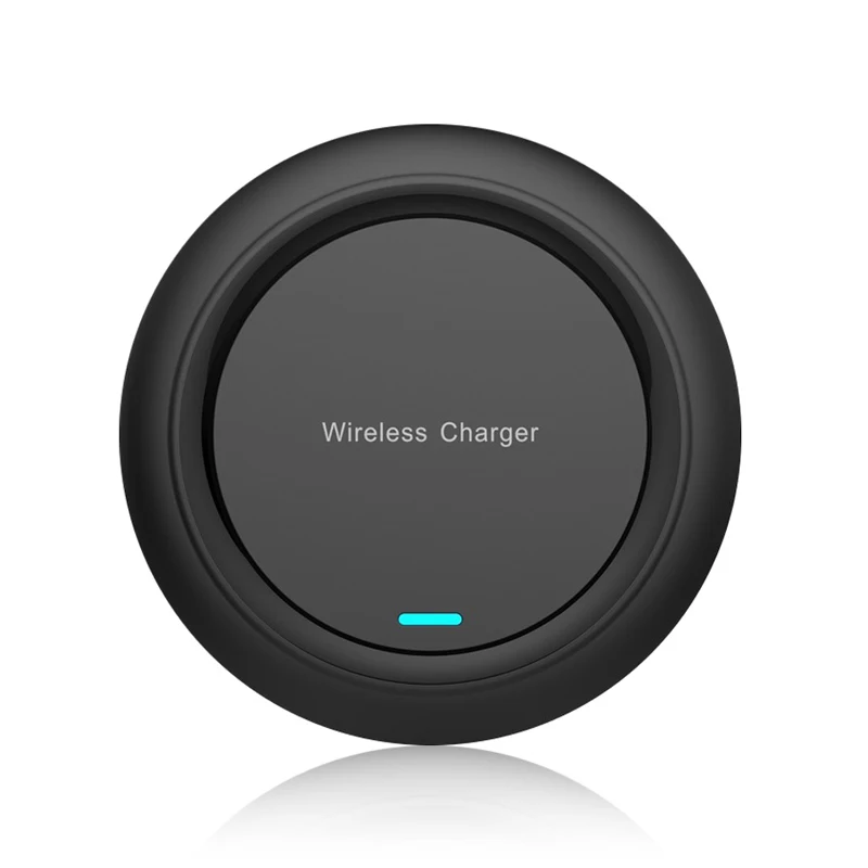 

New design wireless charger for mobile phone 10W fast charging pads stand for samsung s8/iphone x wireless charger, White/black