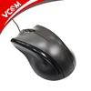 VCOM Wholesale Computer Accessories Big Size Black USB Wired Mouse