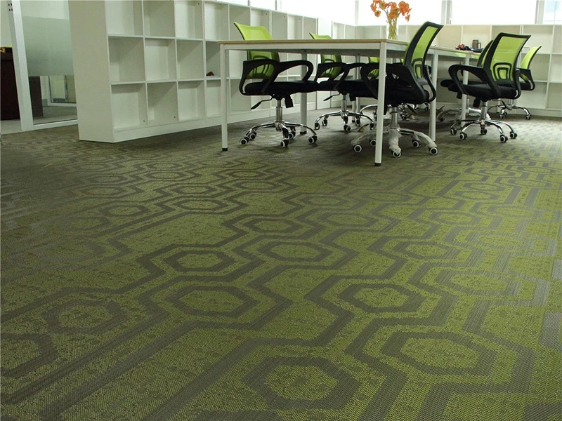 Plastic Pvc Vinyl Thick Wire Woven carpet Floor covering pvc woven carpet