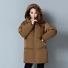 2017 Women Winter Hooded Big Fur Collar Down Coat Down Jacket Parka