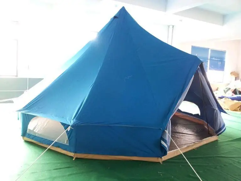 bell tent-side face
