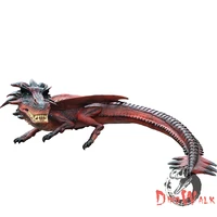 

Dino052 Animatronic Roaring Artificial Amusement Park Dragon For Sale