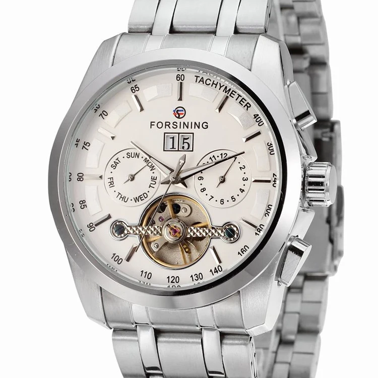 

FORSINING 003 high quality stainless steel bracelet forsining brand mens automatic watch