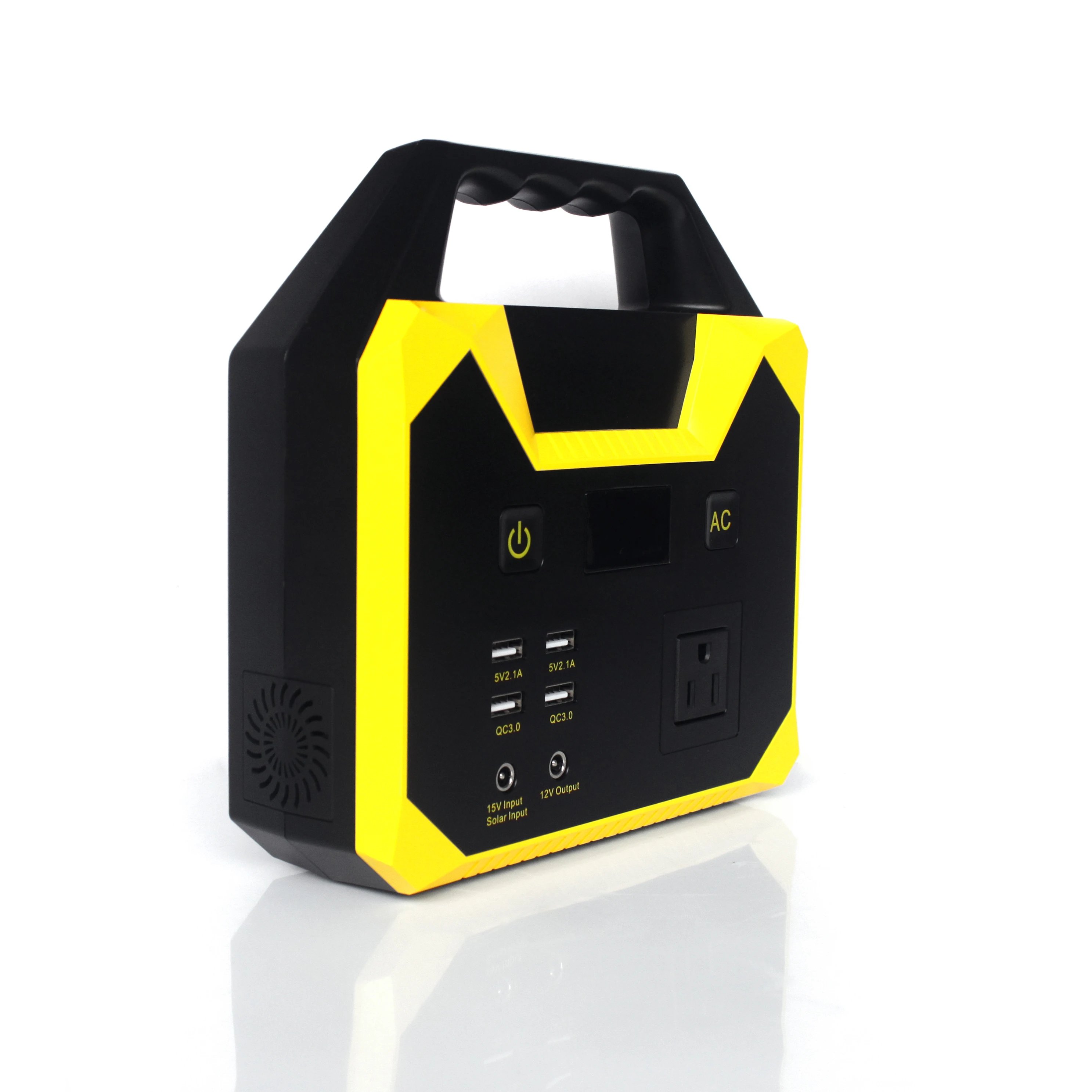Emergency Home Use UPS Power Source Charged by Solar Portable Generator Inverter Battery 100W 150w 200w Camping - ANKUX.COM