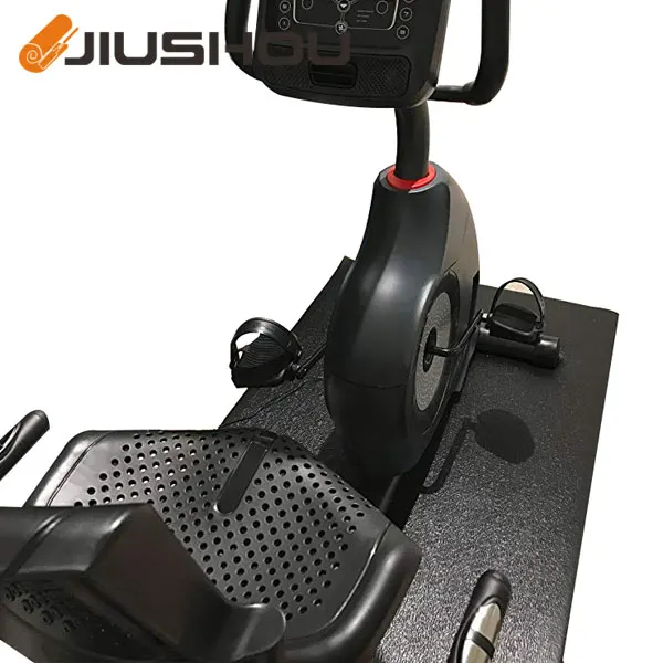 
Heavy duty exercise fitness equipment recumbent bike rowing machine mat 