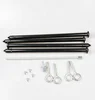 Permanent anchoring system designed for strong winds.