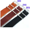 The Pu strap in black and brown one line strap
