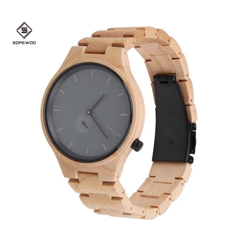 

2018 New Luxury fashion watches custom stone watch Wooden Bracelet stone wood watches, Maple/bamboo/red sandalwood/black sandalwood/walnut/zebra/teak