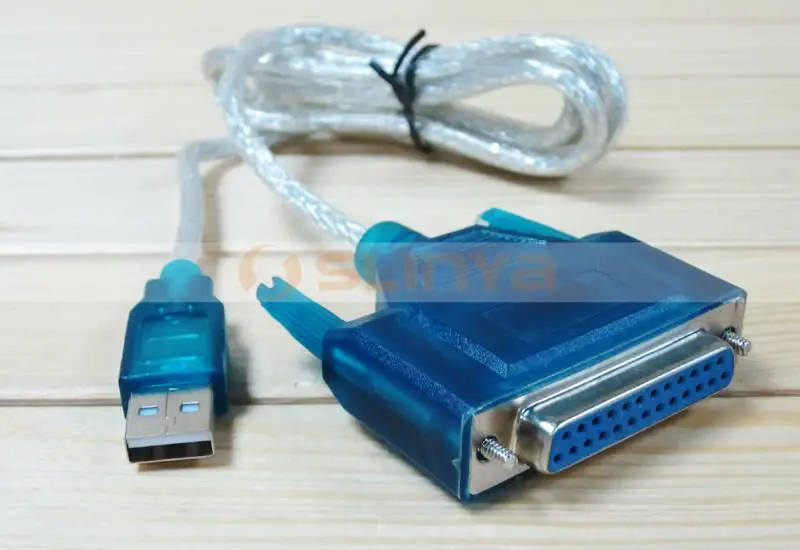 Usb To Ieee 1284 Db25 25 Pin Parallel Printer Female Adapter Cable Cord For Sale In Lucan