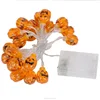 LED Hanging Halloween Decor Pumpkins/Ghost/Spider/Skull LED String Lights Lanterns Lamp For DIY Home Outdoor Party Supplies