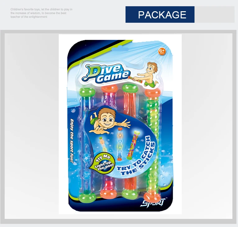 Summer Water Game Light Up Dive Stick Pool Toys Hn351330 Buy Dive