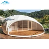 Luxury eco resort PVDF outdoor prefab glamping mountain house hotel tent for camping